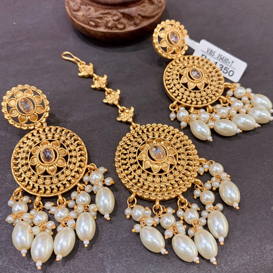 Antique Tikka Earrings 567654
