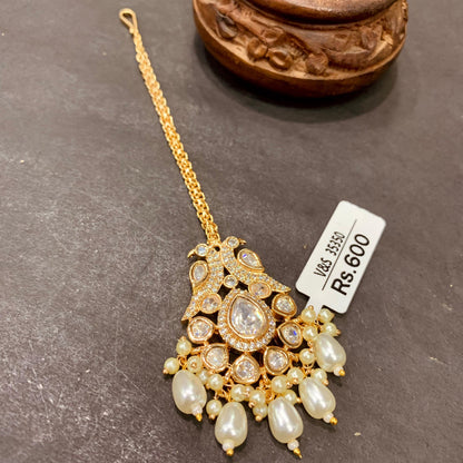 Kundan Maang Tikka 563113