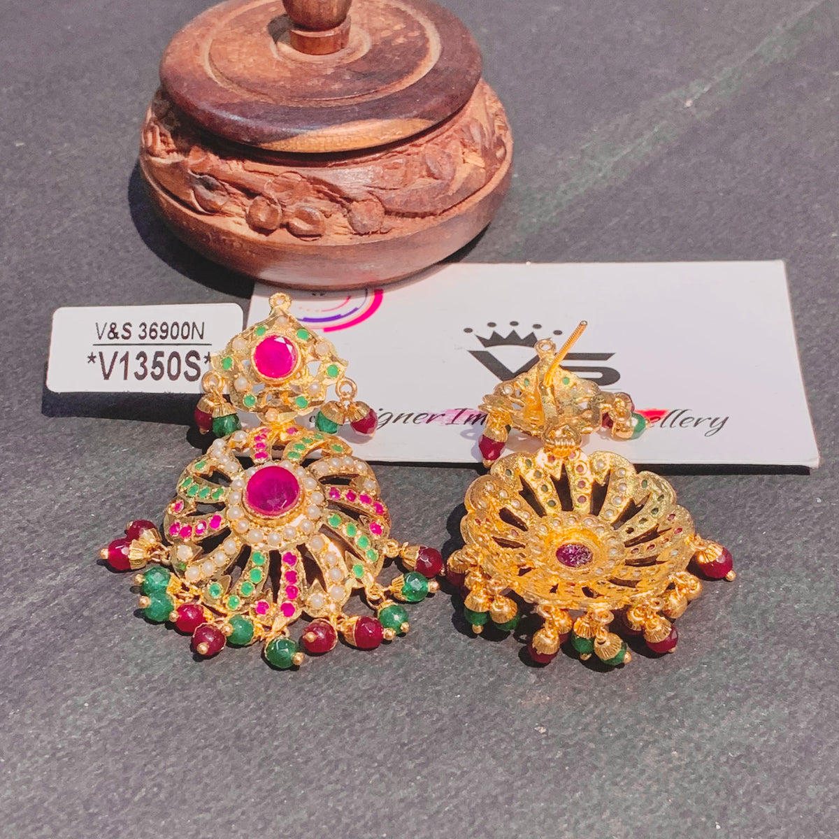 Jadau Earrings 4535766