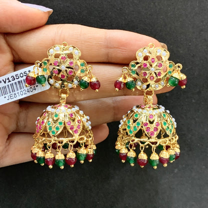 Jadau Earrings 45366