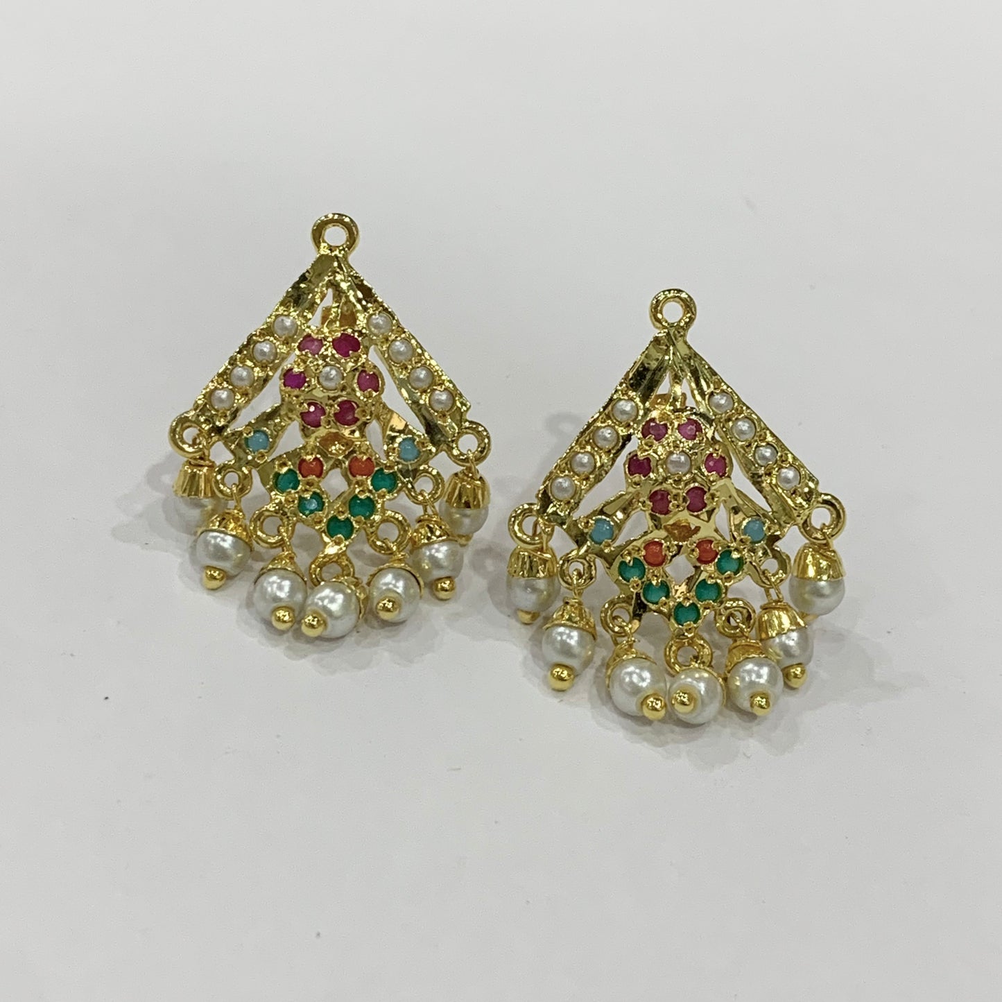 Jadau earrings 502849