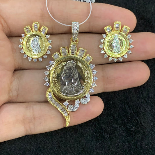 Zircon Pendant Sets 526367