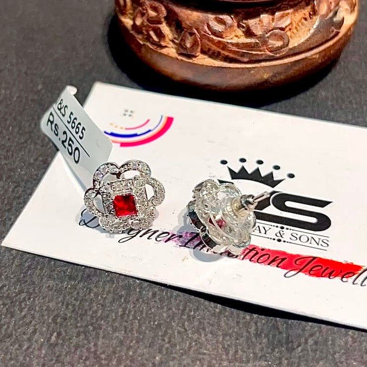 Zircon Earrings 740744