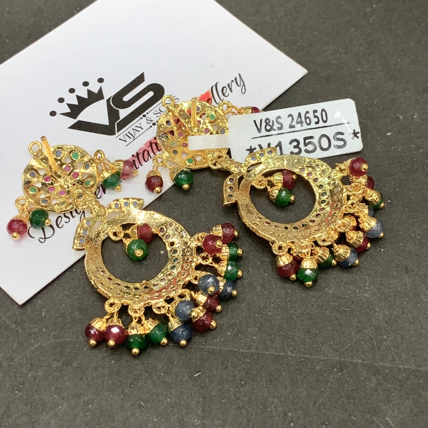 Jadau Earrings 5858886