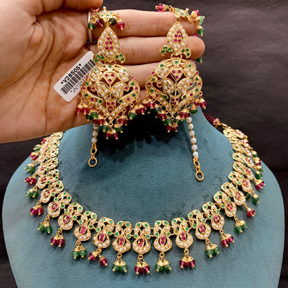 Jadau Necklace Set 527363