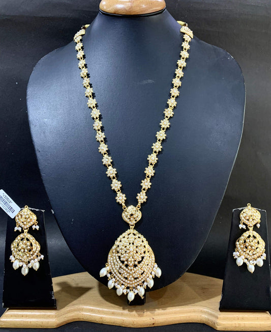 Jadau Rani Haar 355335 - Vijay & Sons