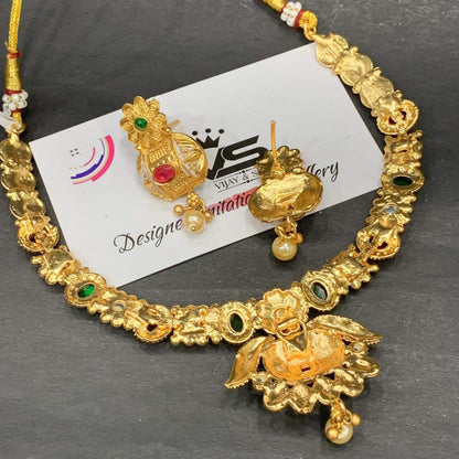 Antique Necklace Sets 82460 - Vijay & Sons