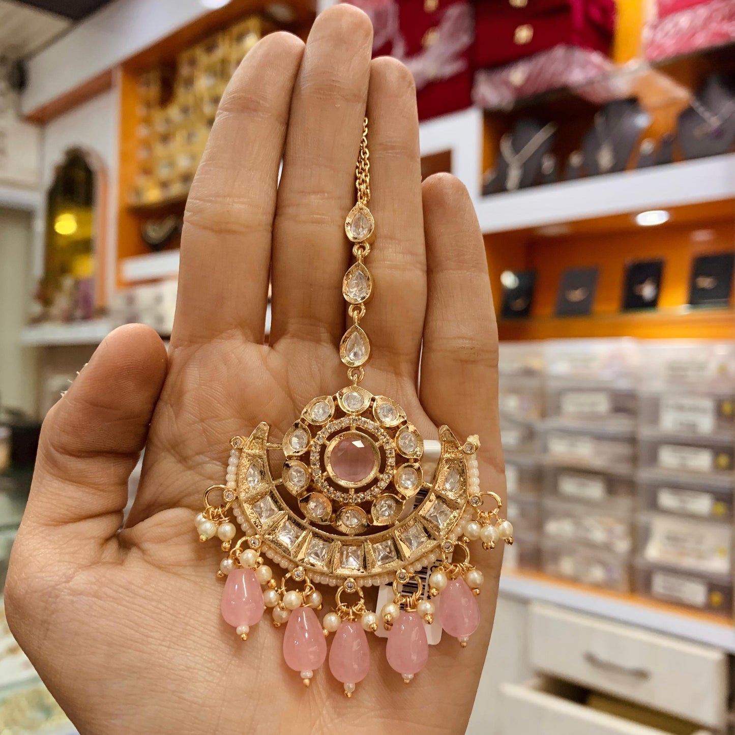 Kundan Maang Tikka 35544