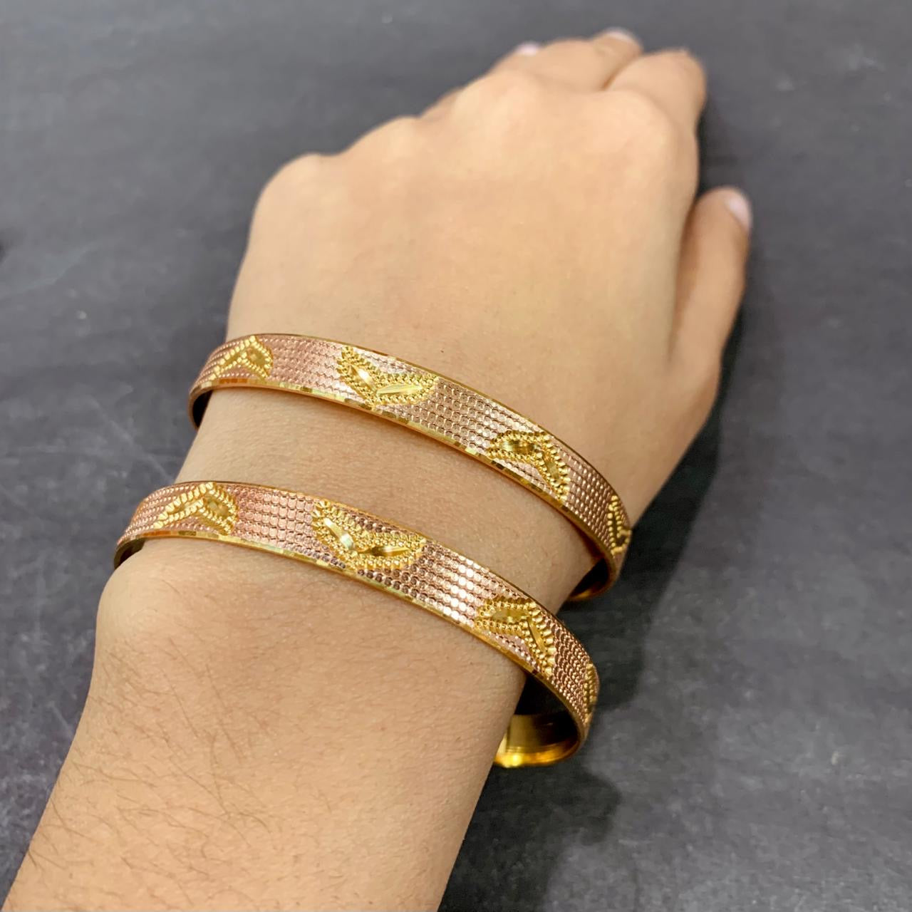 Gold Plated Bangles 331144