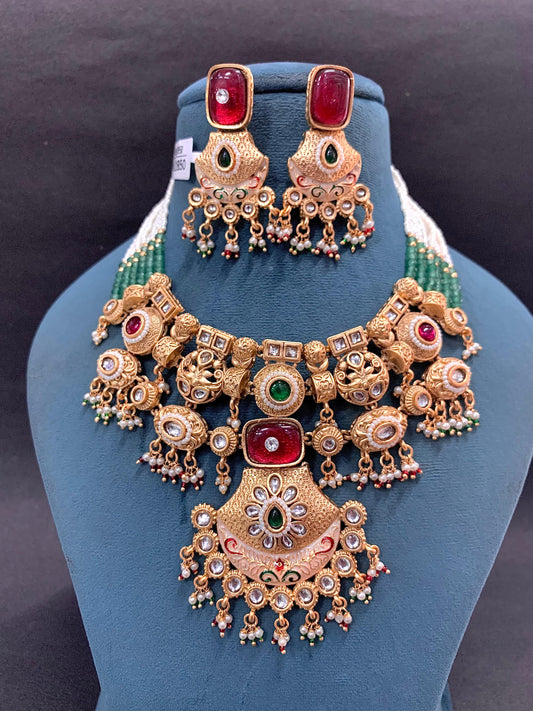Antique Necklace Set 35665