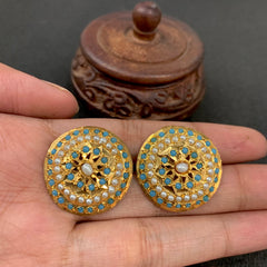 Jadau Earrings