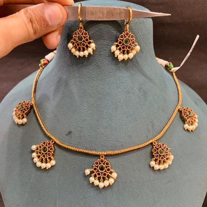 Antique Necklace Set 52663