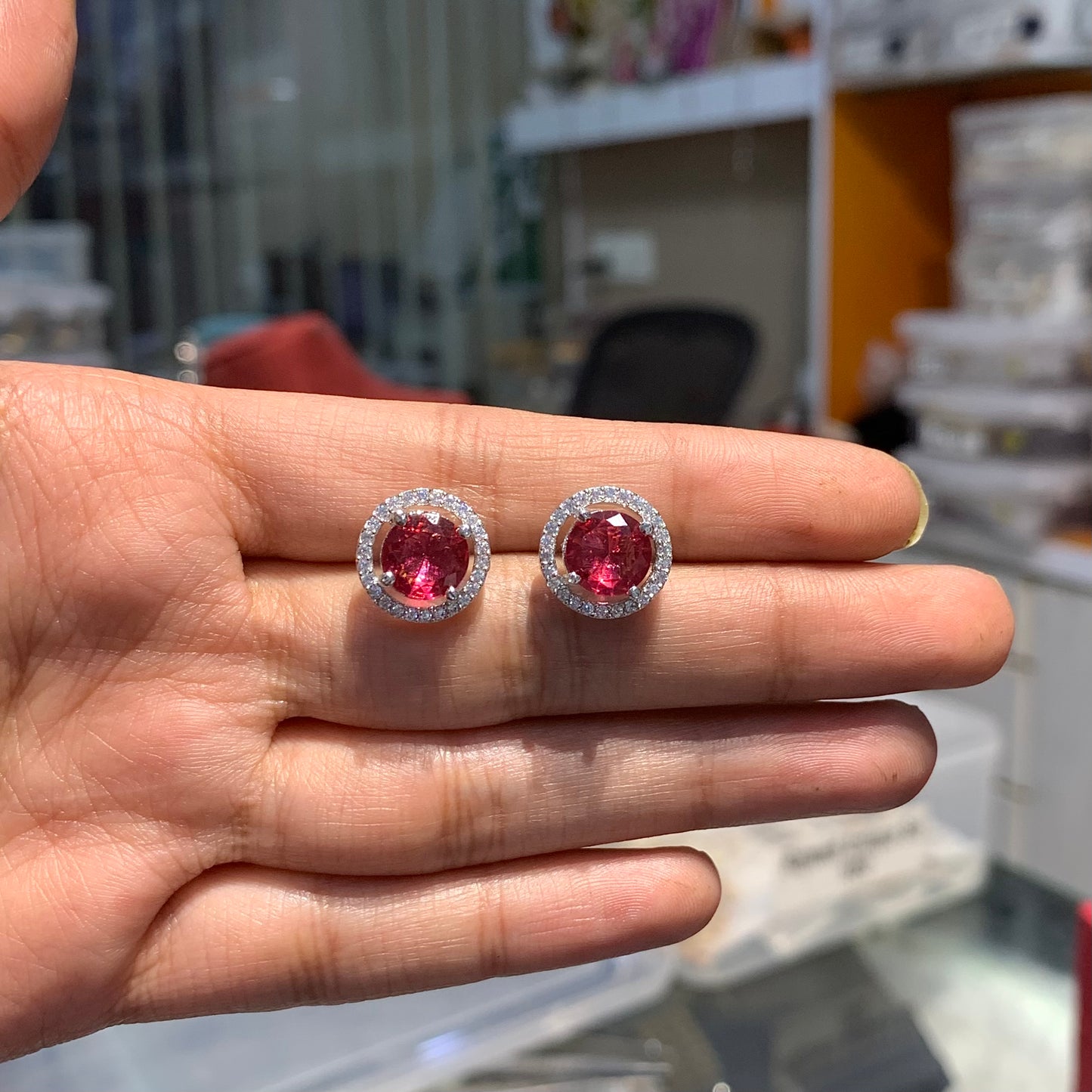 Zircon Earrings 6766554
