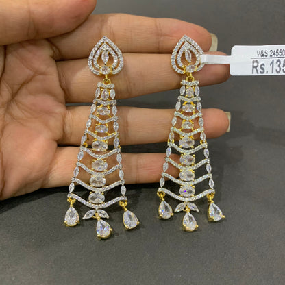 Zircon Earrings 46677