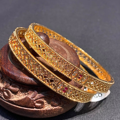 Gold Plated Bangles 4466556