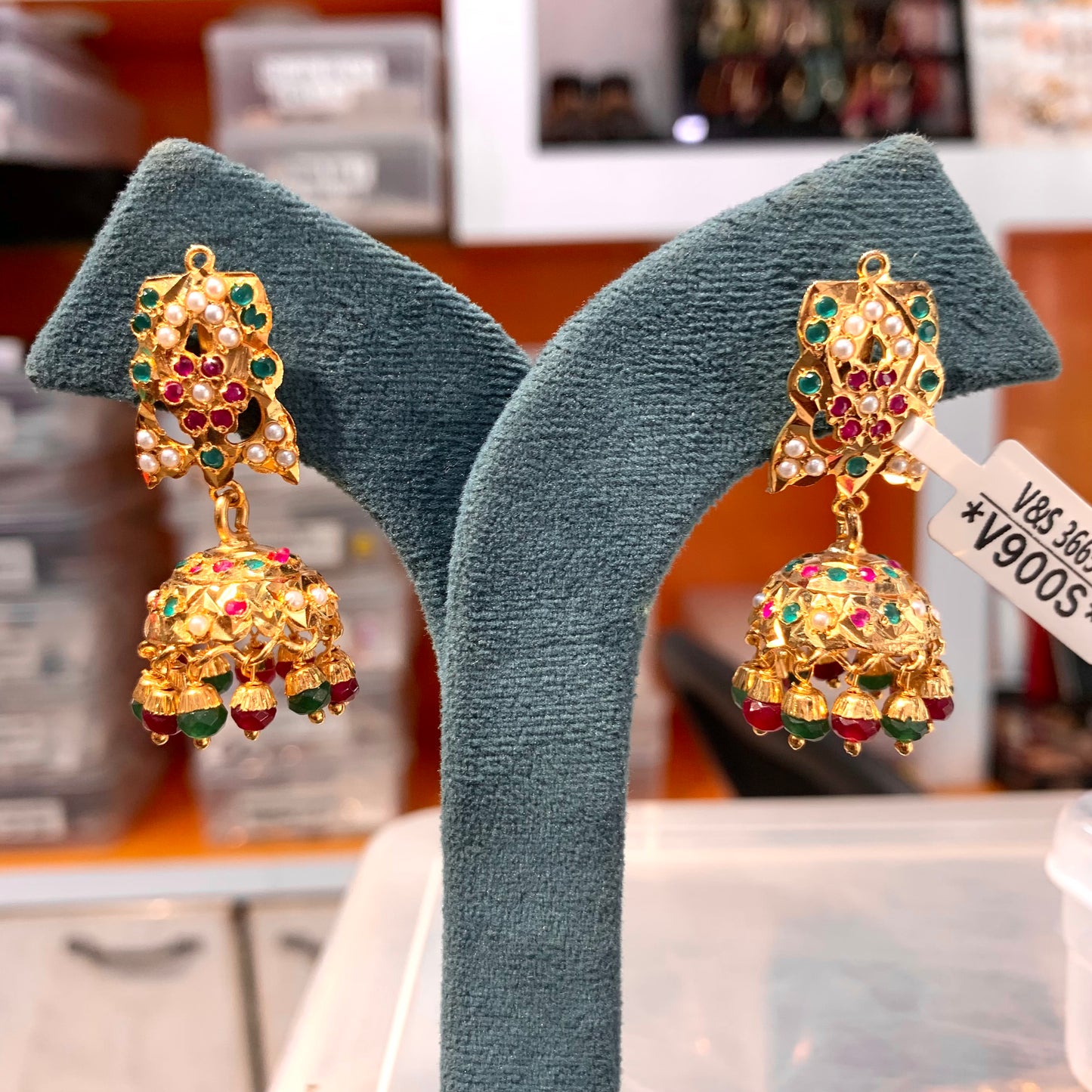 Jadau Earrings 645677