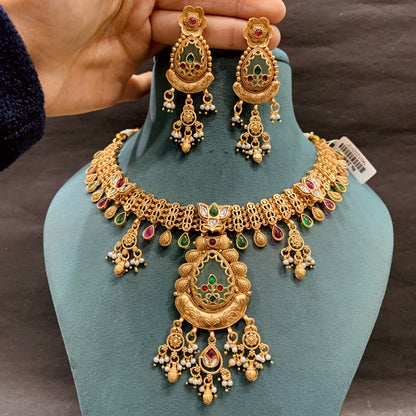 Antique Necklace Set 45544