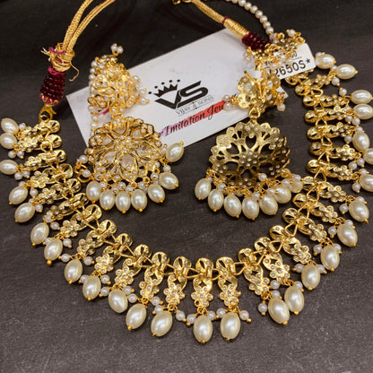 Jadau Necklace Set 21344