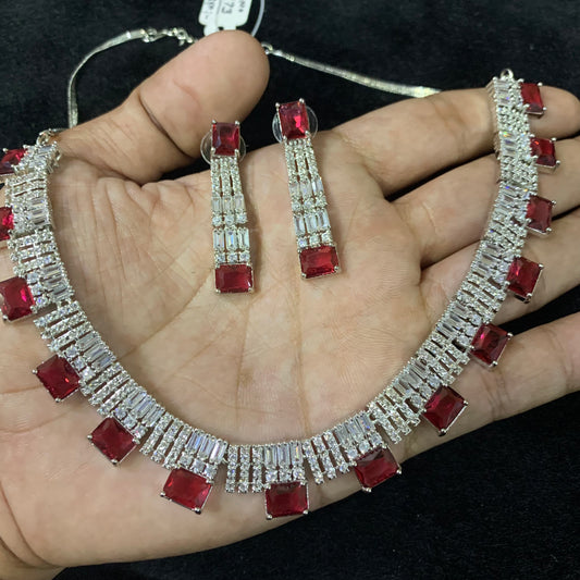 Diamond necklace set 9876294