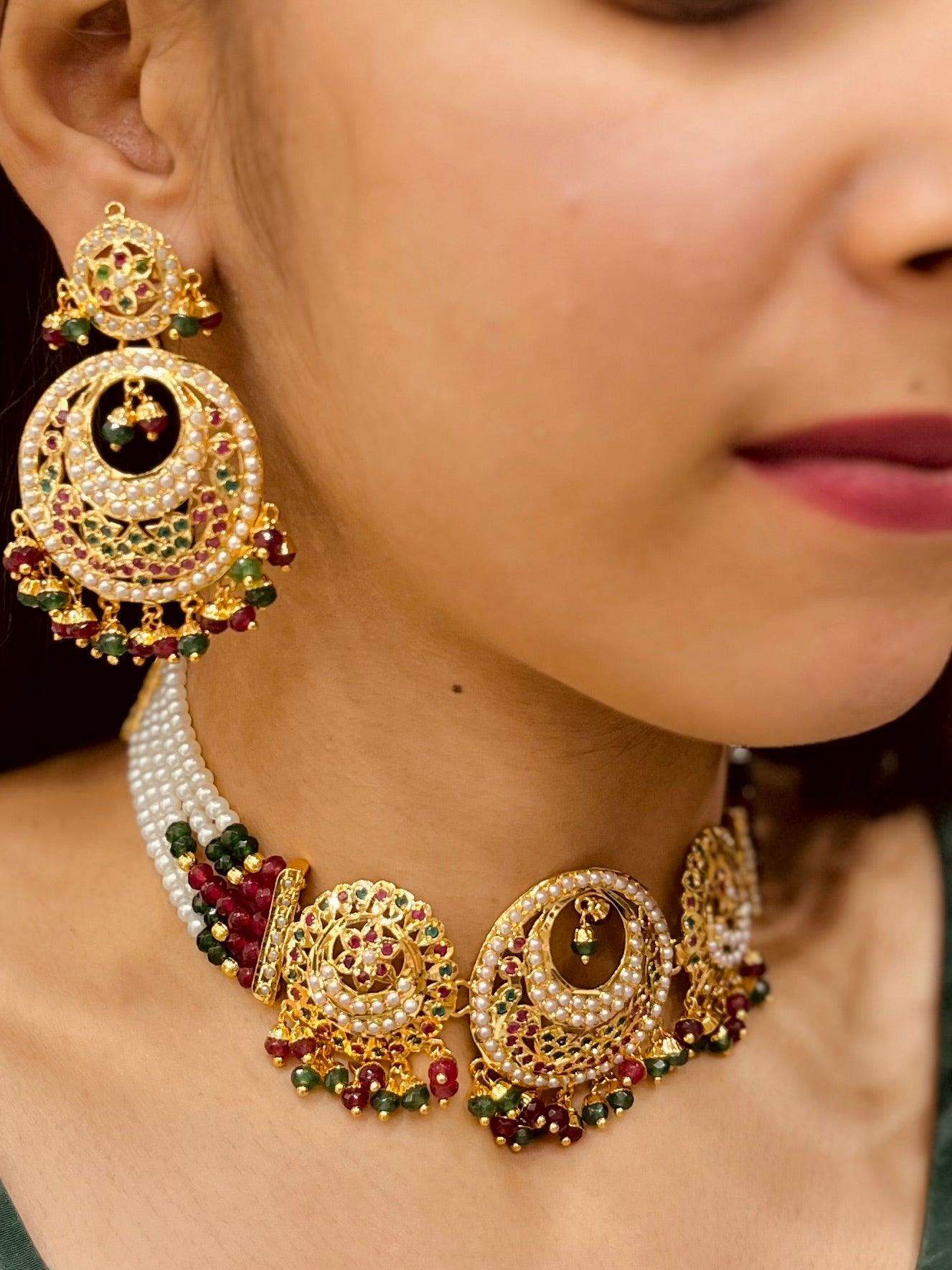 Jadau Necklace set 24578