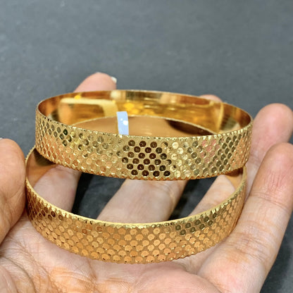 Gold Plated Bangles 675444