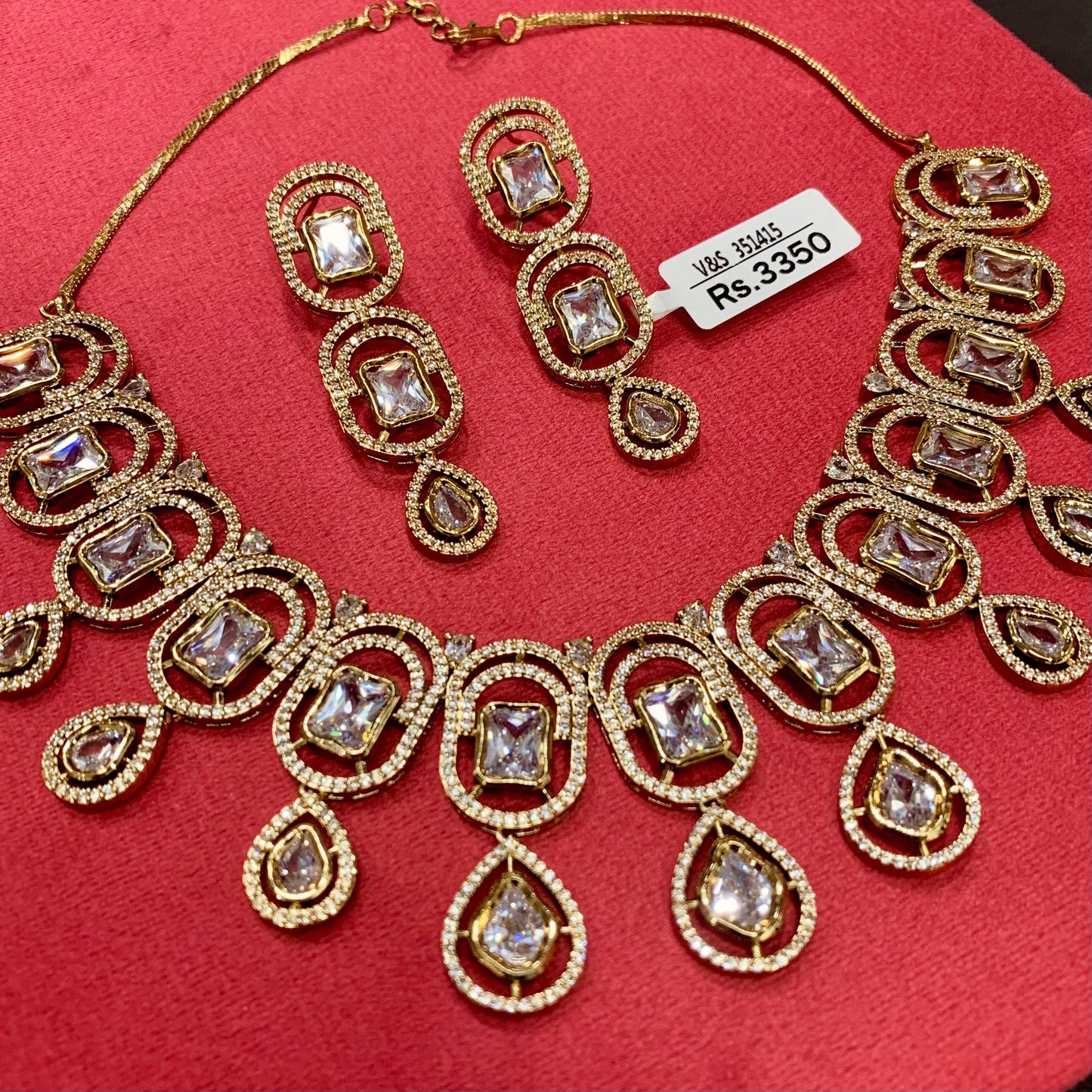 Zircon Necklace set 345242