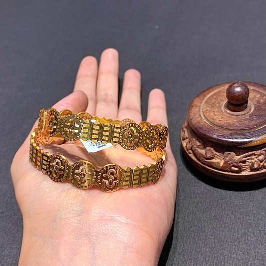 Gold Plated Bangles 445451662