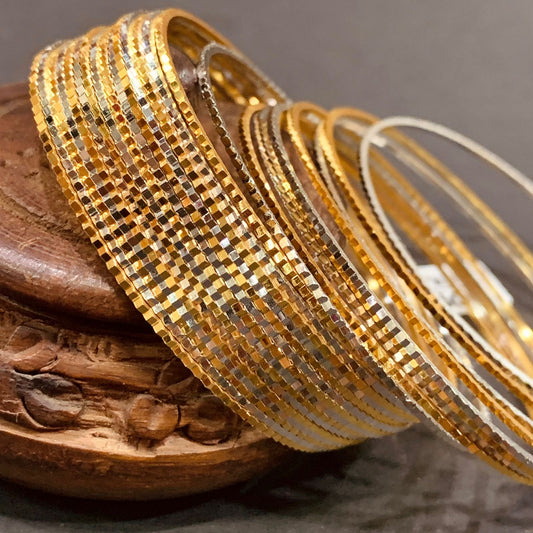 Gold Plated Bangles 53565