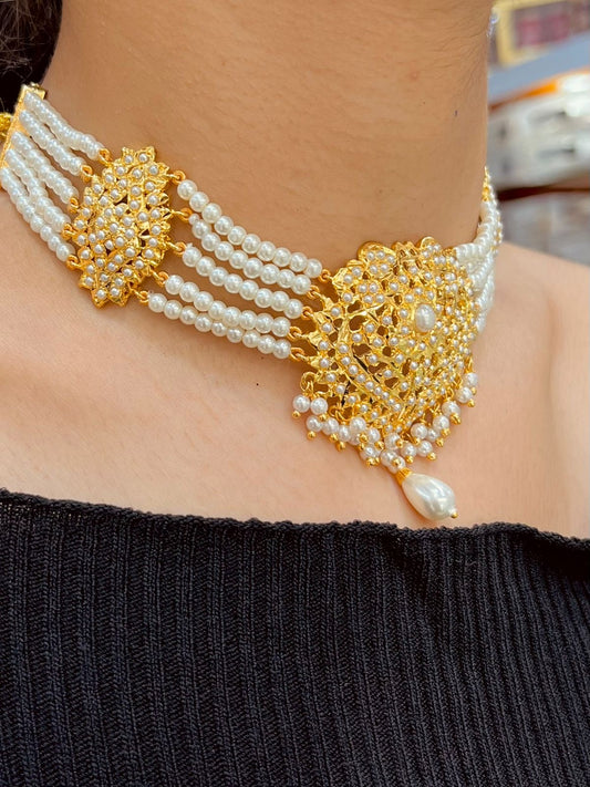Jadau Necklace Set 67376