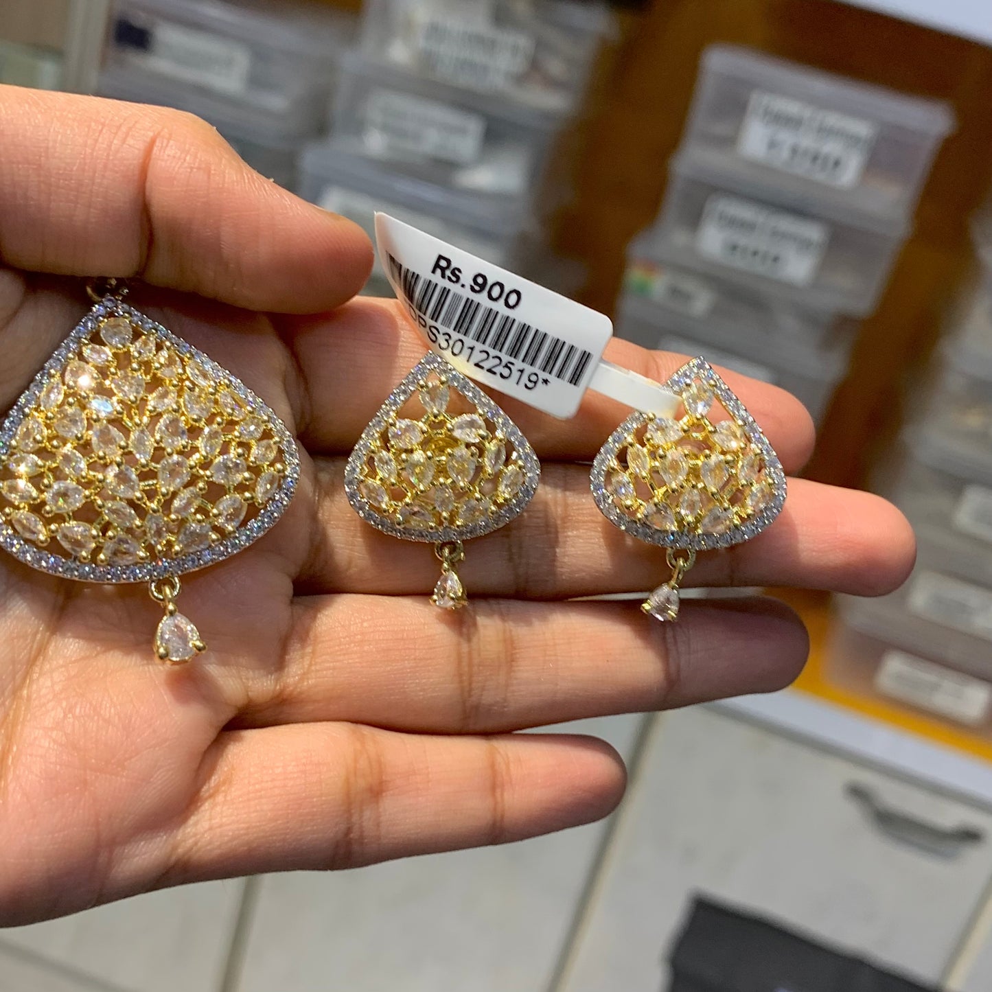 Zircon Pendant set 54245