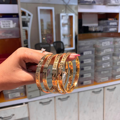 Gold Plated Bangles 446950