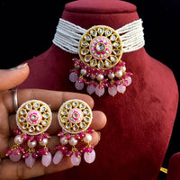 Kundan Necklace Set 628655