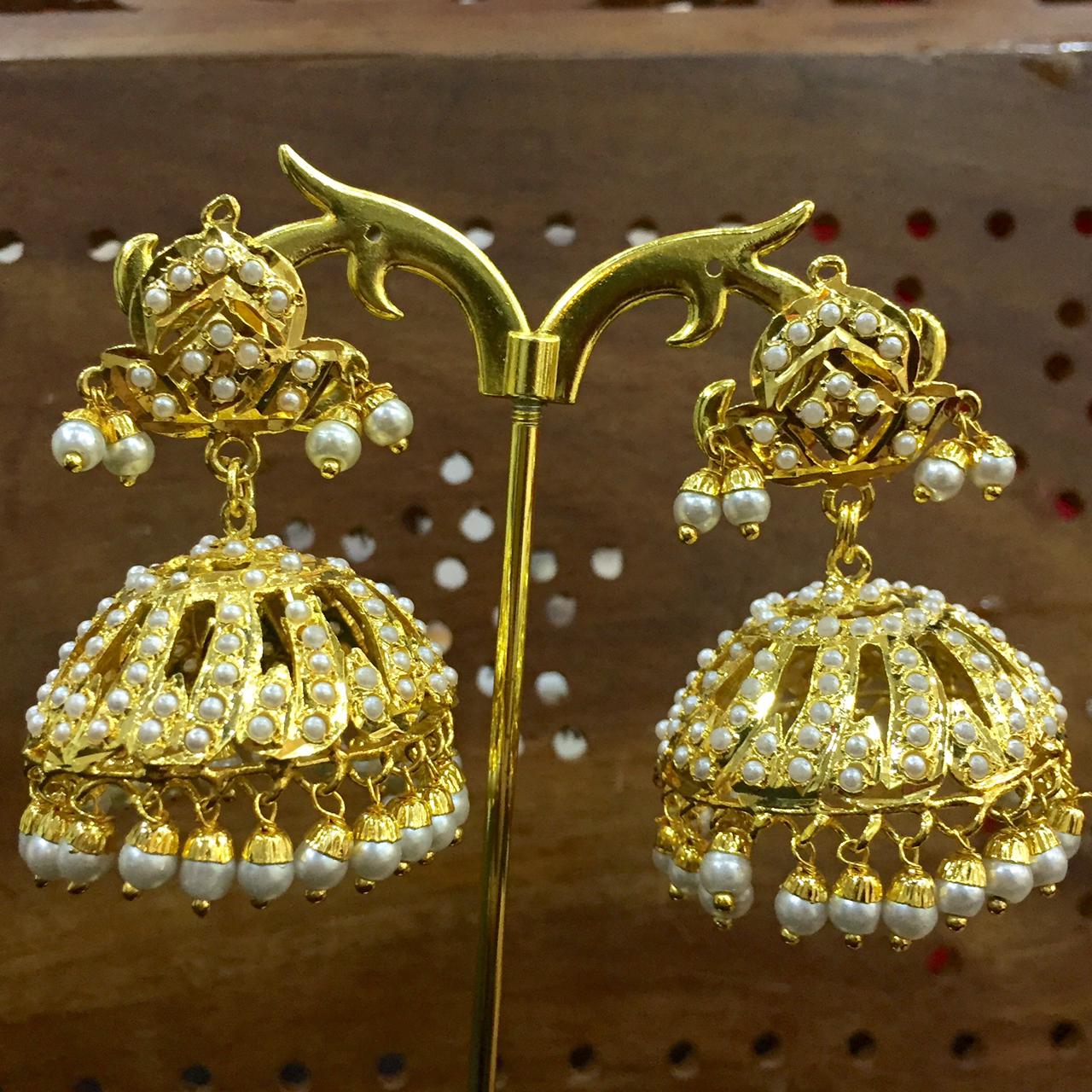 Jadau Earrings Jhumka 294619