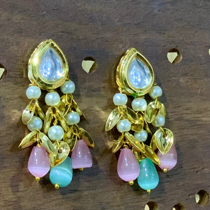 Kundan Earrings 22334