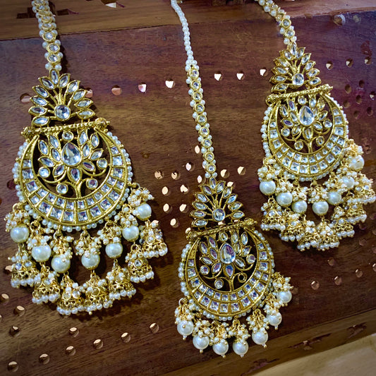 Kundan Tikka Earrings 828593 213443