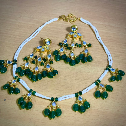Kundan necklace set 52773763