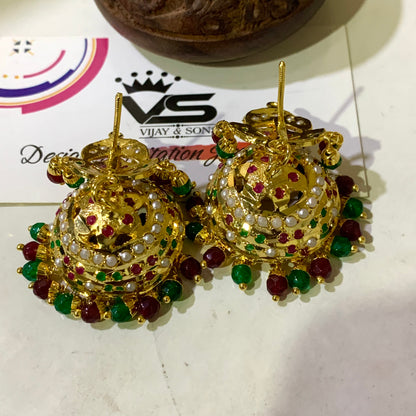 Jadau Earrings 46645