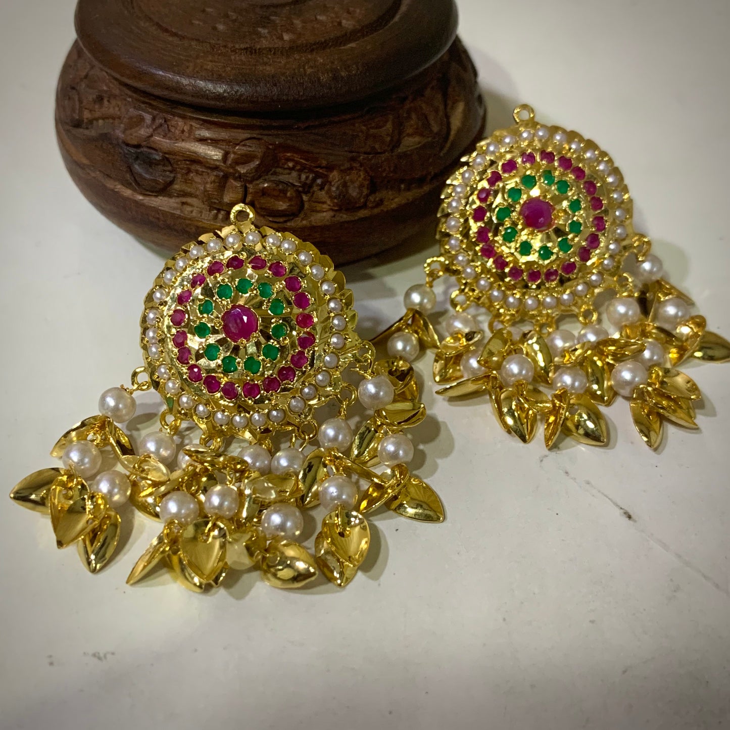 Jadau Earrings 52755