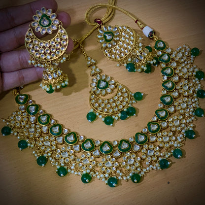 Kundan necklace set82666