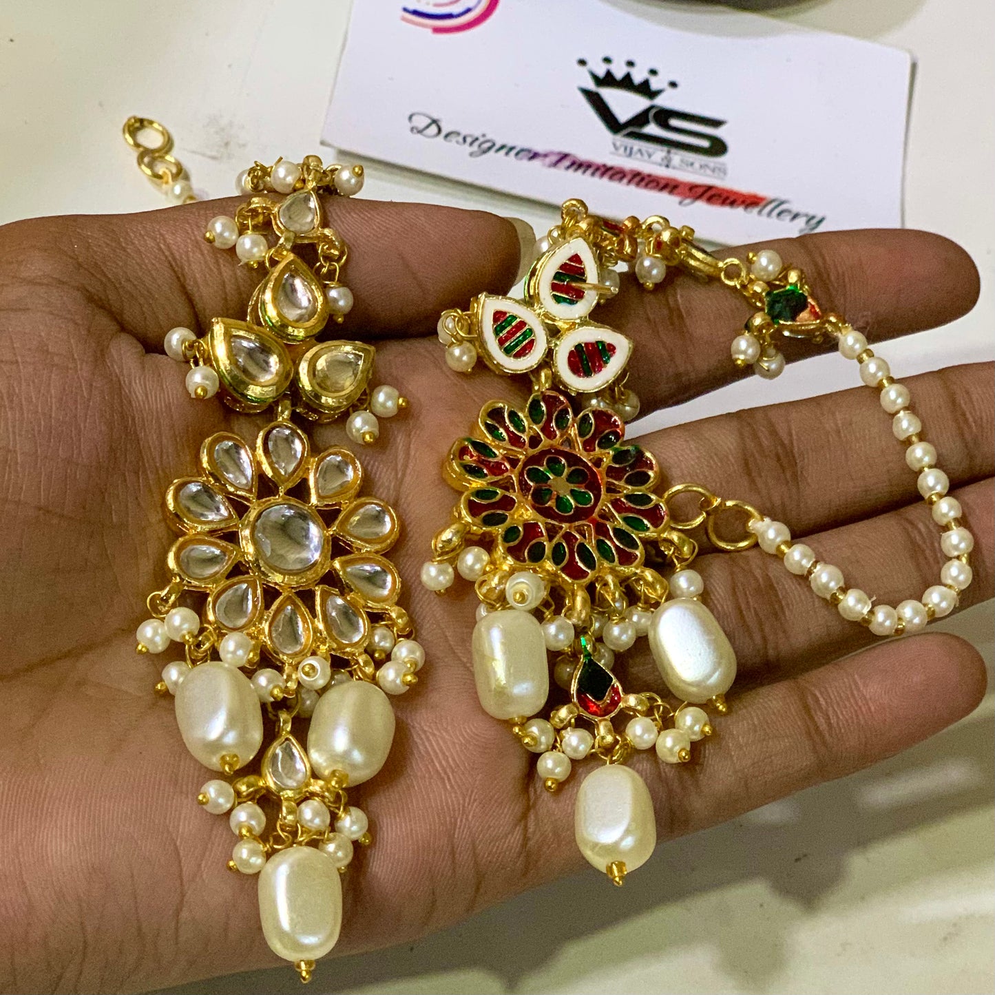 Kundan earrings 234567