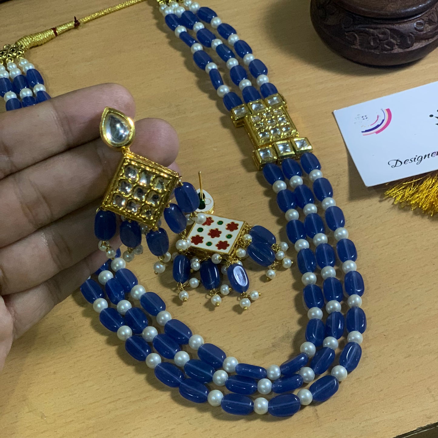 Kundan Necklace Set 4675