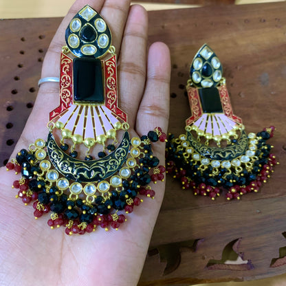 Kundan Earrings 294010