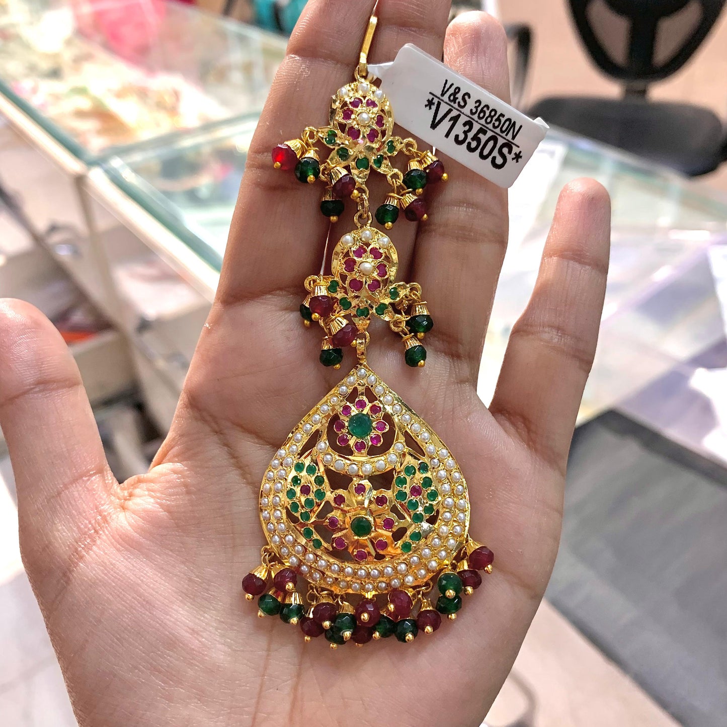 Jadau tikka 56839