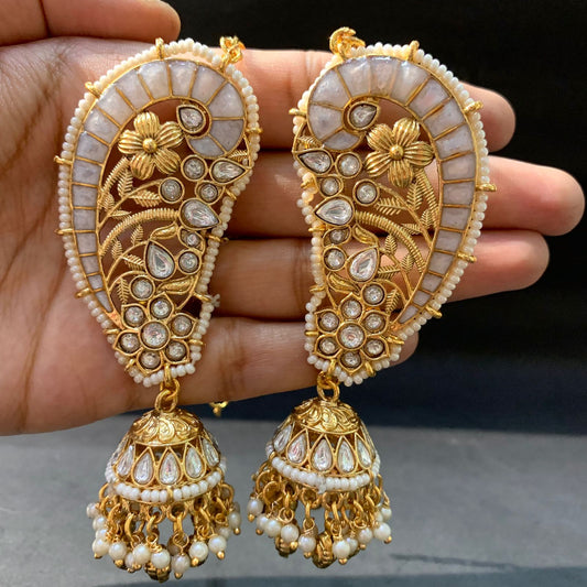 Kundan Earrings 38367