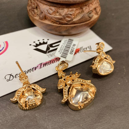 Kundan Pendant Set  63726