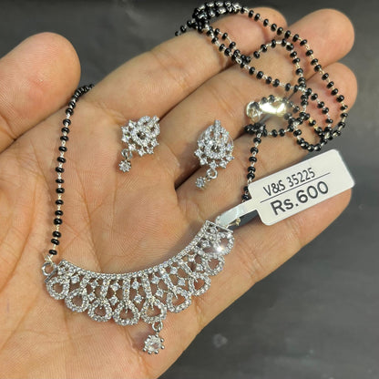 Zircon mangalsutra 7566666