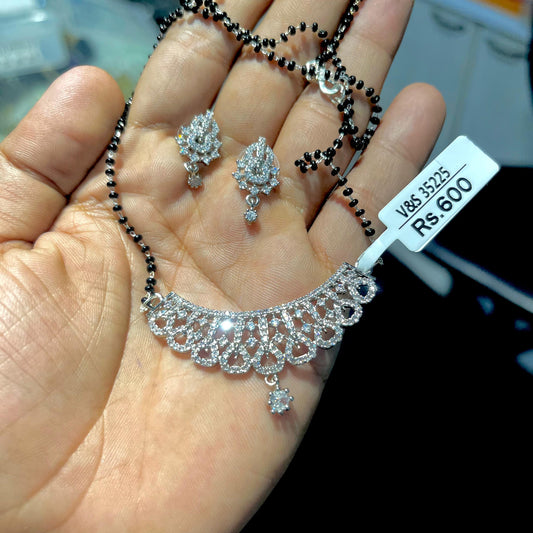 Zircon mangalsutra 7566666
