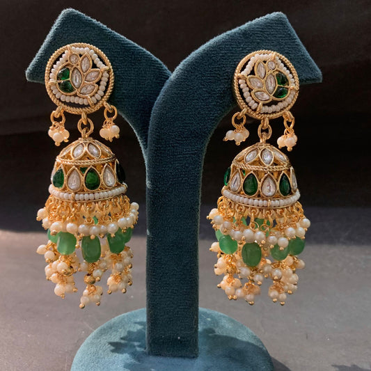 Kundan Earrings 38680