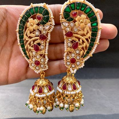 Kundan Earrings 38367