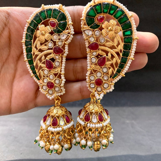Kundan Earrings 38367